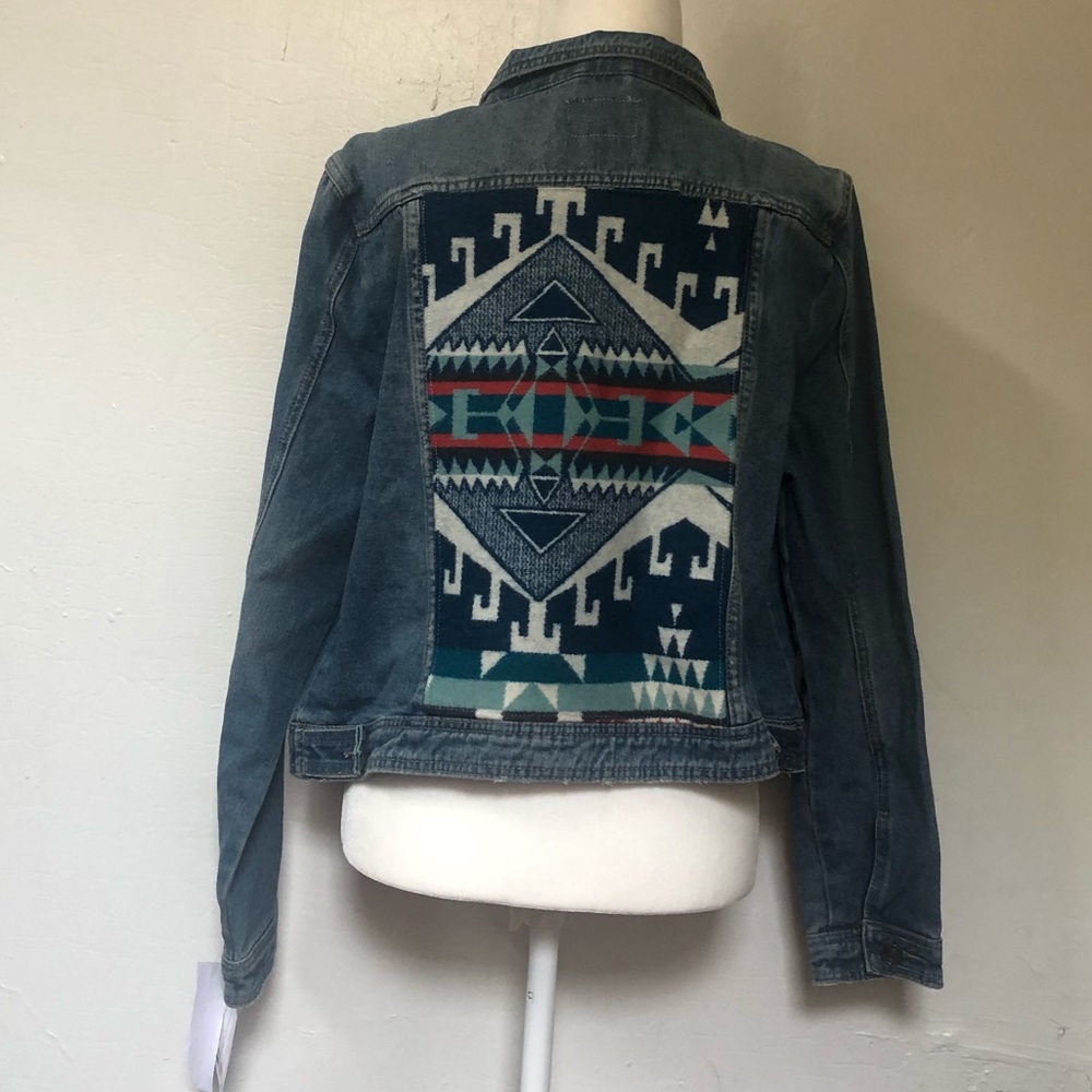 Cindy Love custom denim jacket sz small - Picture 14 of 14